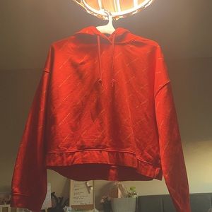 RED OBEY WORLDWIDE HOODIE